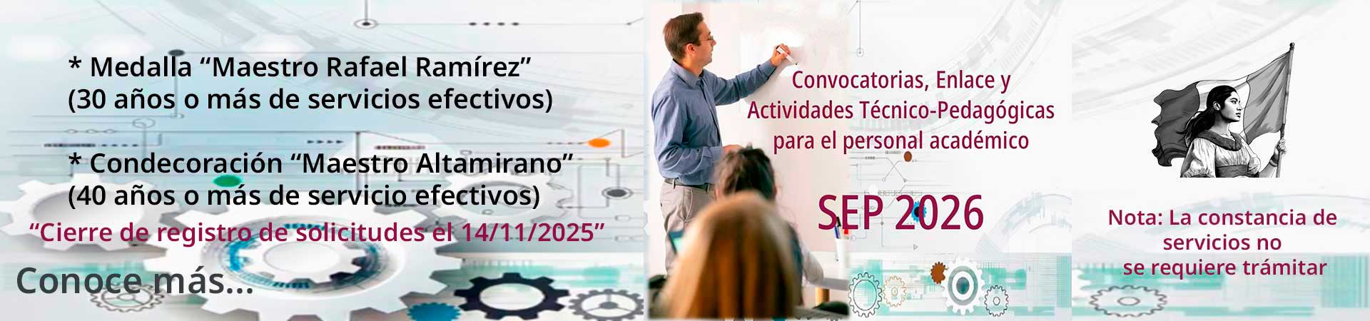 Convocatoria Docente 2026